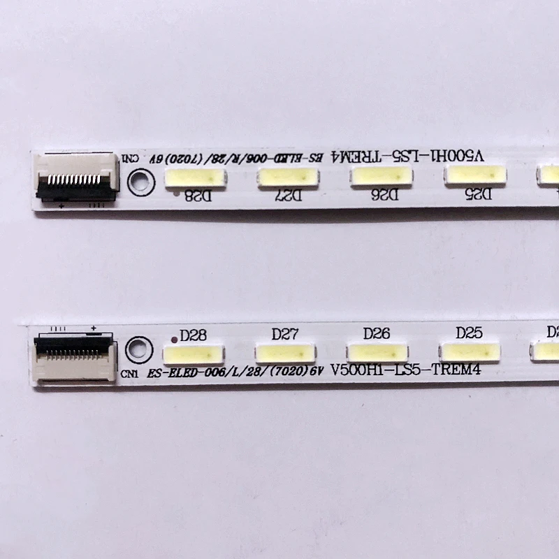 10Pieces lot V500HK1 LS5 V500H1 LS5 TLEM4 V500H1 LS5 TREM4 1PCS 28LED 315MM 100 NEW 3