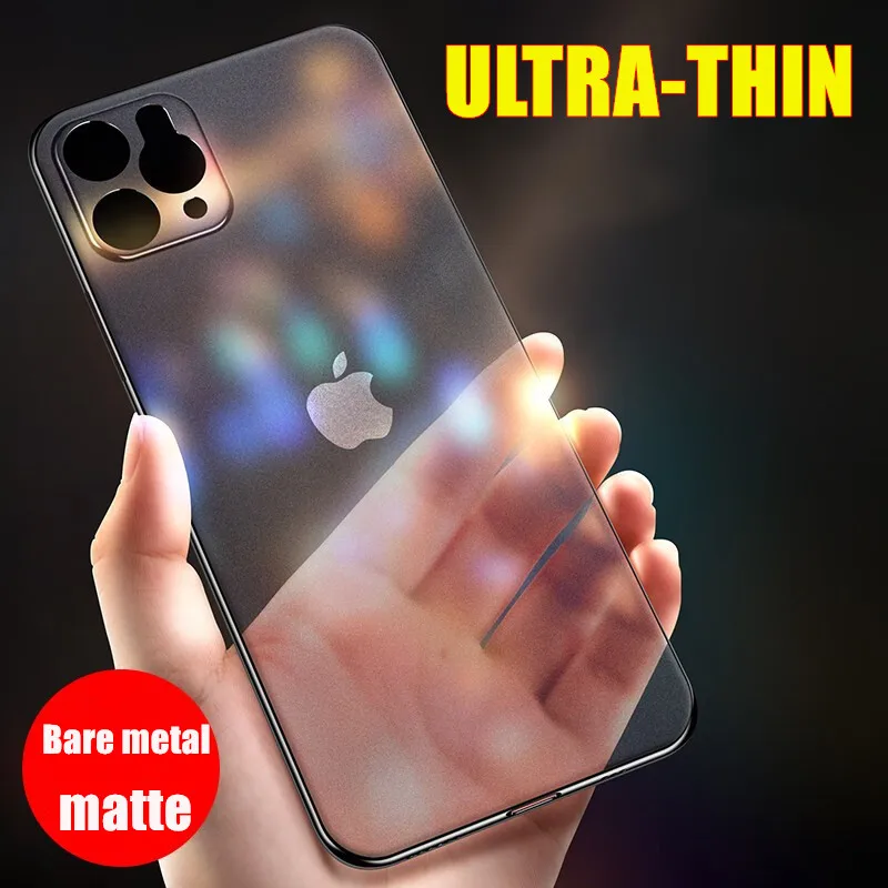 Роскошный ударопрочный Ультратонкий чехол для телефона IPhone 11 Pro Max 6 6S 8 7 Plus