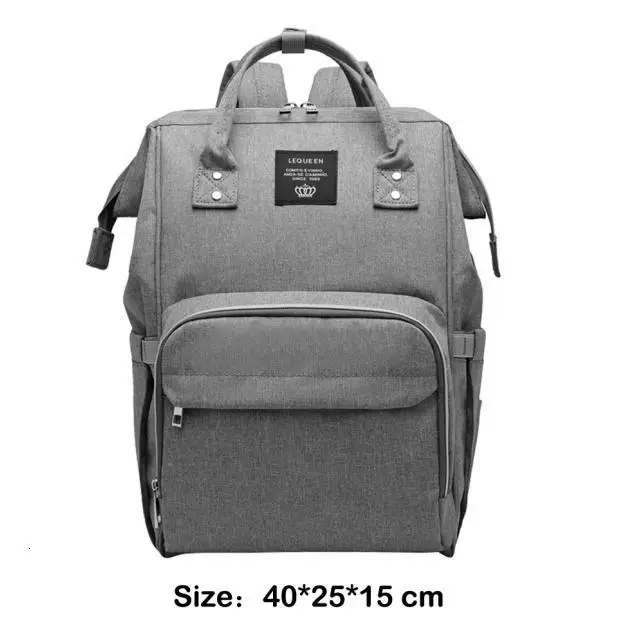 Большая вместительная сумка для мам, Детская сумка для пеленки, многофункциональная сумка для кормления, удобный рюкзак для ухода за ребенком - Цвет: 05