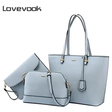 LOVEVOOK กระเป๋าไหล่ corssobody กระเป๋าผู้หญิงกระเป๋าถือคุณภาพสูง PU หญิง messenger กระเป๋าสุภาพสตรีกระเป๋า 2018(China)