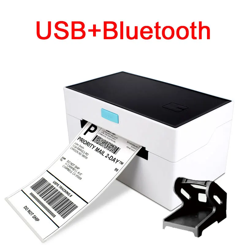 4 Inch Desktop Thermal Label Printer Thermal Barcode Printer for Shipping Express Label 4x6 Printing For Ebay Etsy Shopify mini bluetooth printer Printers