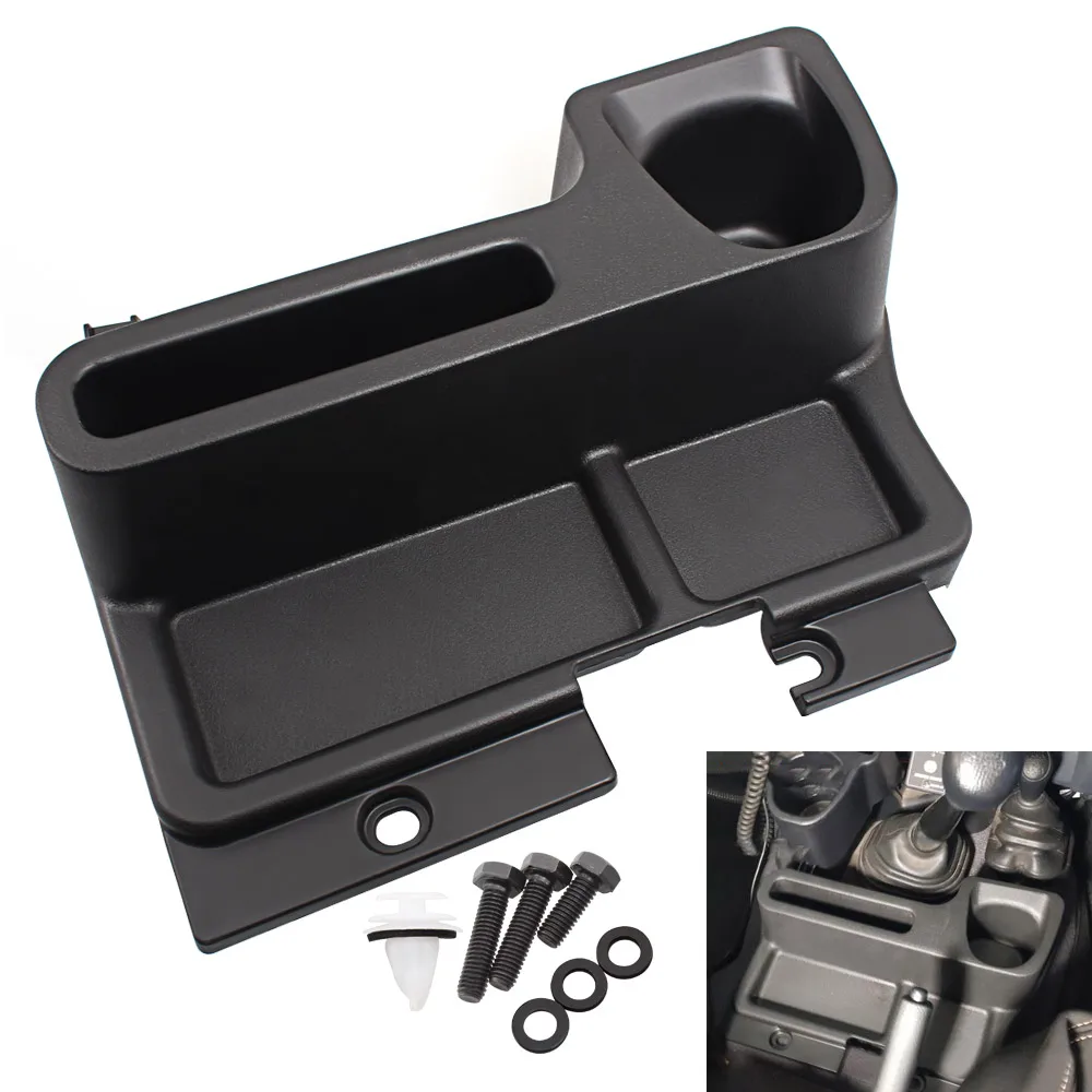 

Car ABS Insert Center Console Storage Box Armrest Organizer Tray Panel For Toyota Land Cruiser LC70 LC71 LC76 LC77 LC78 LC79