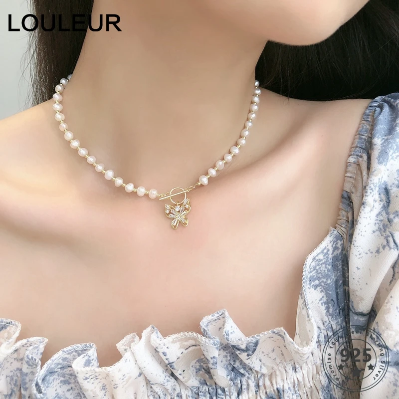 Louleur Real 925 Sterling Pearl 