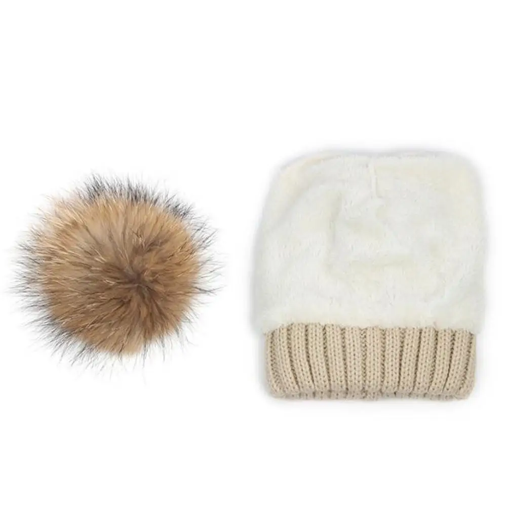 Модная женская зимняя шапка с помпонами Skullies Beanies зимняя модная утолщенная вязаная шапочка из хлопка очаровательные женские мягкие шапочки шапки