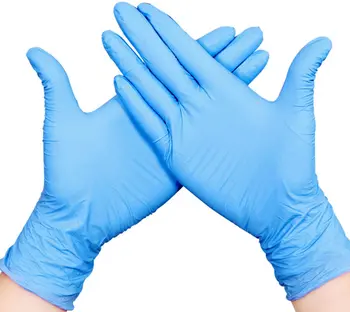 

Nitriderm Safety Prep Disposable, Powder Free - Blue Nitrile Gloves - 100 PCS Per Box