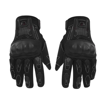 

Motorcycle Gloves Leather Winter Full Finger Men Women Motocross Gloves Protective Gears Moto Glove