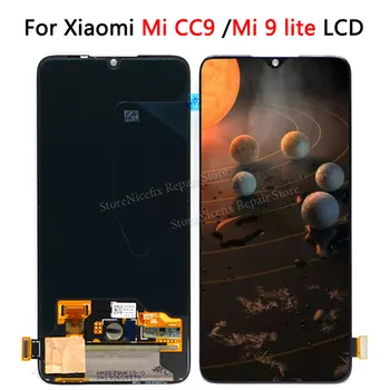 

6.39'' Super AMOLED For Xiaomi Mi CC9 LCD Display Touch Screen Digitizer Assembly Replacements Parts For Mi 9 lite M1904F3BG LCD