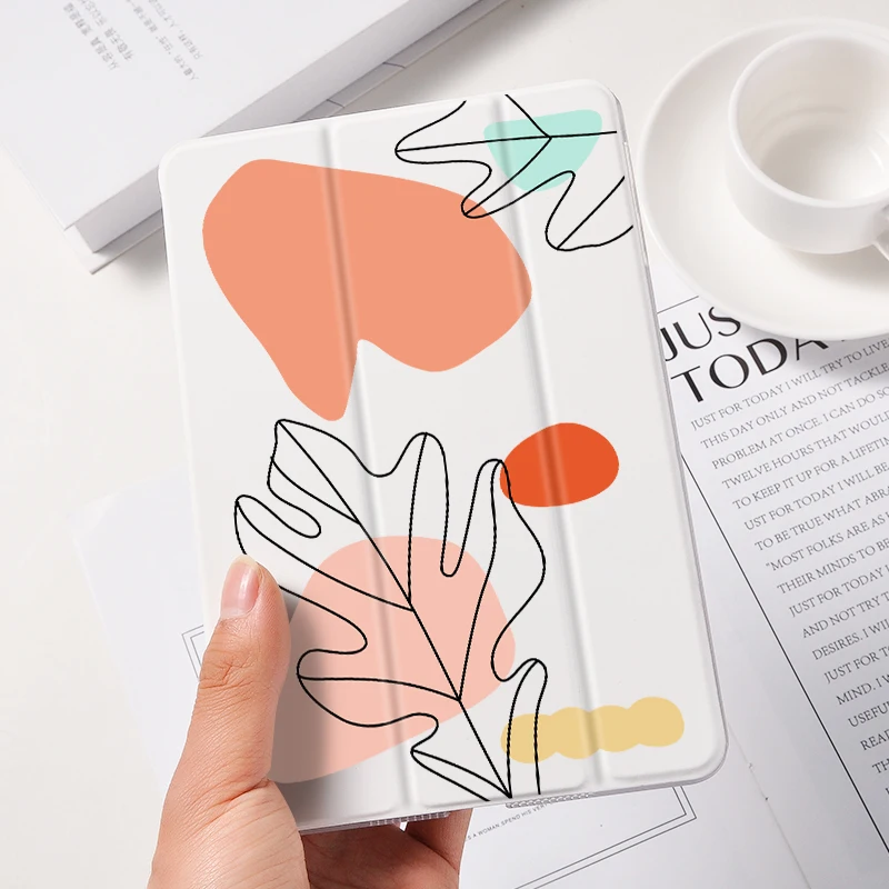 

For iPad Pro 11 Case Color Leaf For Magnetic Ultra Slim Smart Cover For iPad 11 inch Case Support Wireless Charge For iPad Pro