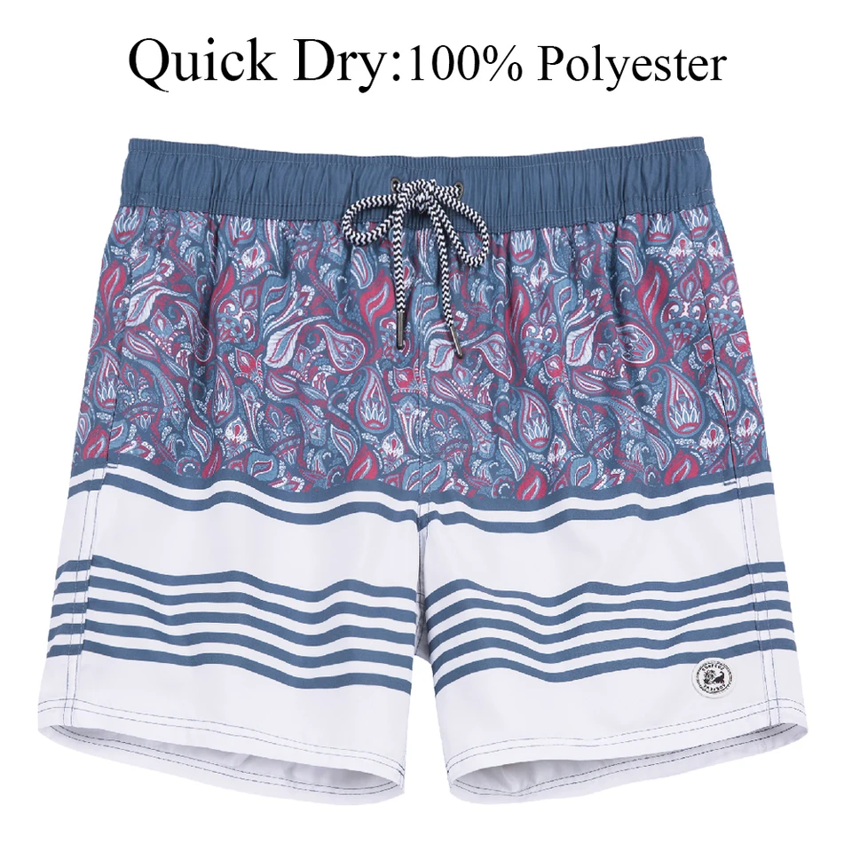 Costumi Da Bagno Da Uomo, Uomo Pantaloncino Da Bagno, Asciugatura Veloce Costume Da Bagno Per Surf Sulla Spiaggia Multi-Funzioni Allenamento Casa Con Fodera In Mesh Pantaloncini Spiaggia Surf Piscina