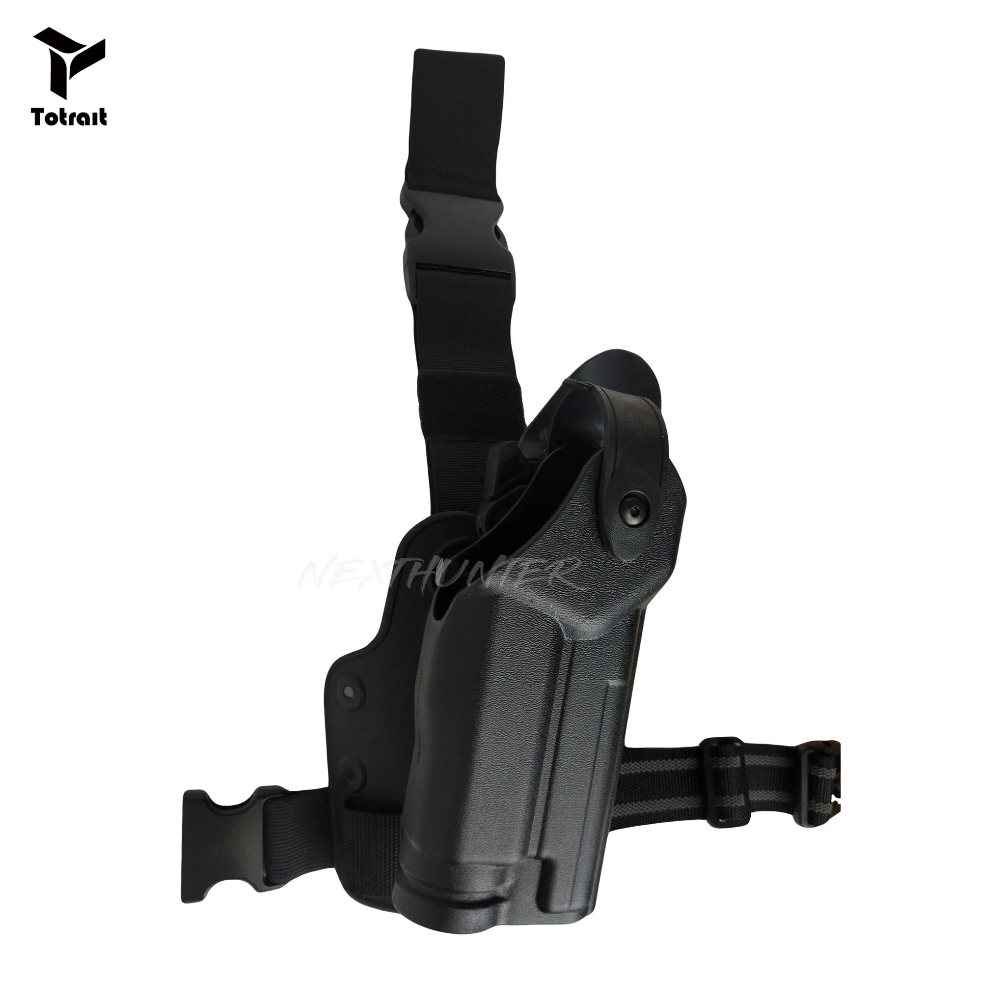 

TOtrait Leg Holsters P226 Belt Holsters Drop Leg Gun Holster Platform Safariland Leg Paddle With Flashlight Mounted