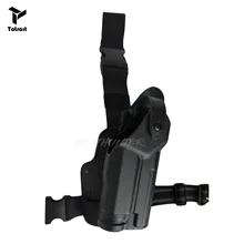 TOtrait Leg Holsters P226 Belt Holsters Drop Leg Gun Holster Platform Safariland Leg Paddle With Flashlight Mounted