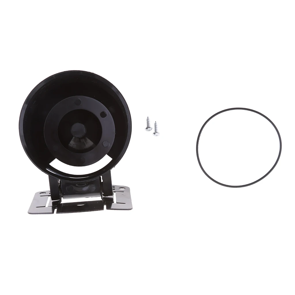 2.5'' 60mm Single Dash Gauge Pod Mount Holder For Car Exhaust Gas Temp Gauge Voltage Gauge Turbo Boost Gauge Cover Black