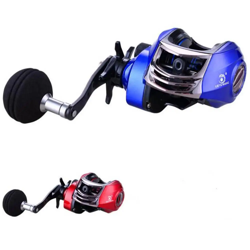 

MeterMall Metal Line Wheel Low-Profile Reel Magnetic Brake Ceramic Outlet Fishing Reel