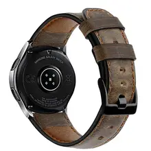 

22mm Huawei watch gt 2/2e/Pro strap for samsung Galaxy watch3 45/46mm band leather correa Amazfit Pace bracelet Gear S3 frontier