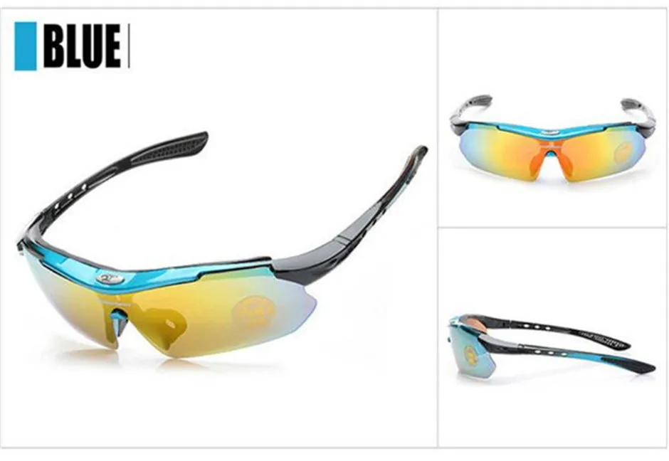 Polarized Cycling Glasses Eyewears 3 Lens Uv400 Mountain Road Bicycle Glasses Mtb Running Fishing Sunglasses Eyewear