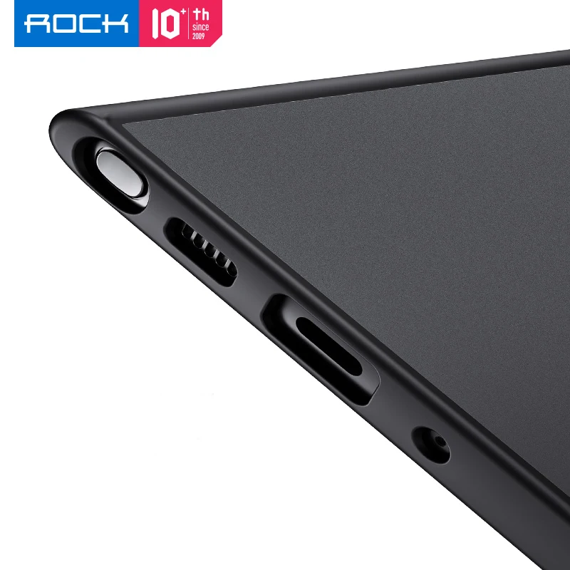 Защитный чехол ROCK для samsung Galaxy Note 10+ Plus, чехол из ТПУ+ ПУ, защитный чехол для Galaxy Note 10 Plus