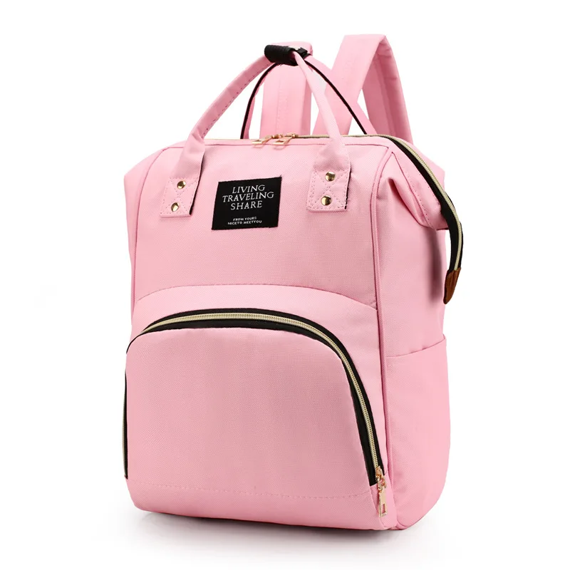 Oxford Backpack Diaper Bag Diaper Bag Backpack Mummy Backpack Backpack Waterproof Multifunctional Mom Bag Durable Handbag