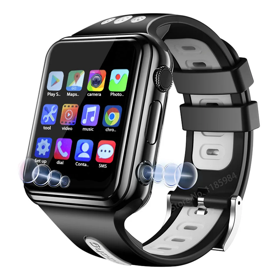 Dual Camera W5 Android 9.0 Smart Watch Camera W5 Android 9.0 4g Call Smart Watch - Aliexpress