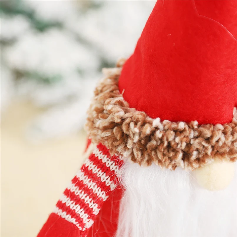 Santa Claus wine bottle bag party table Christmas happy decoration gift Christmas covers for bottles wijn kerst 20O30 (7)