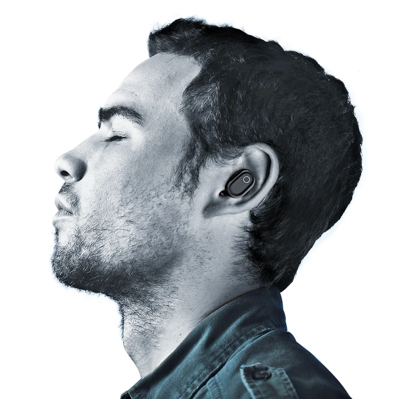 TWS Bluetooth наушники со светодиодной зарядкой беспроводные 9D спортивные