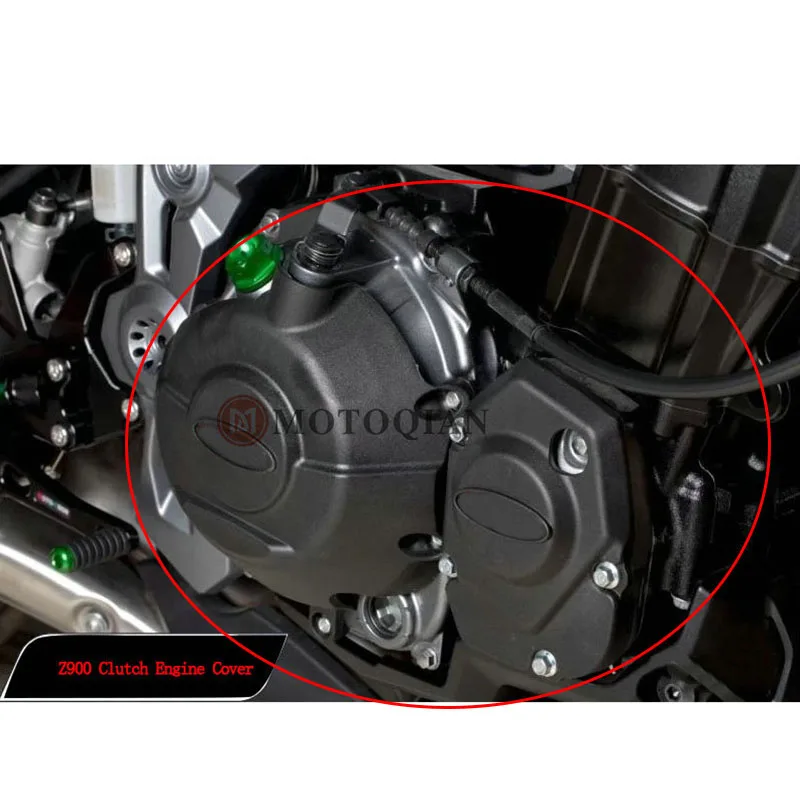 Для KAWASAKI Z900 Z 900 крышка статора двигателя защита двигателя боковая защита мотоцикла нейлоновые аксессуары