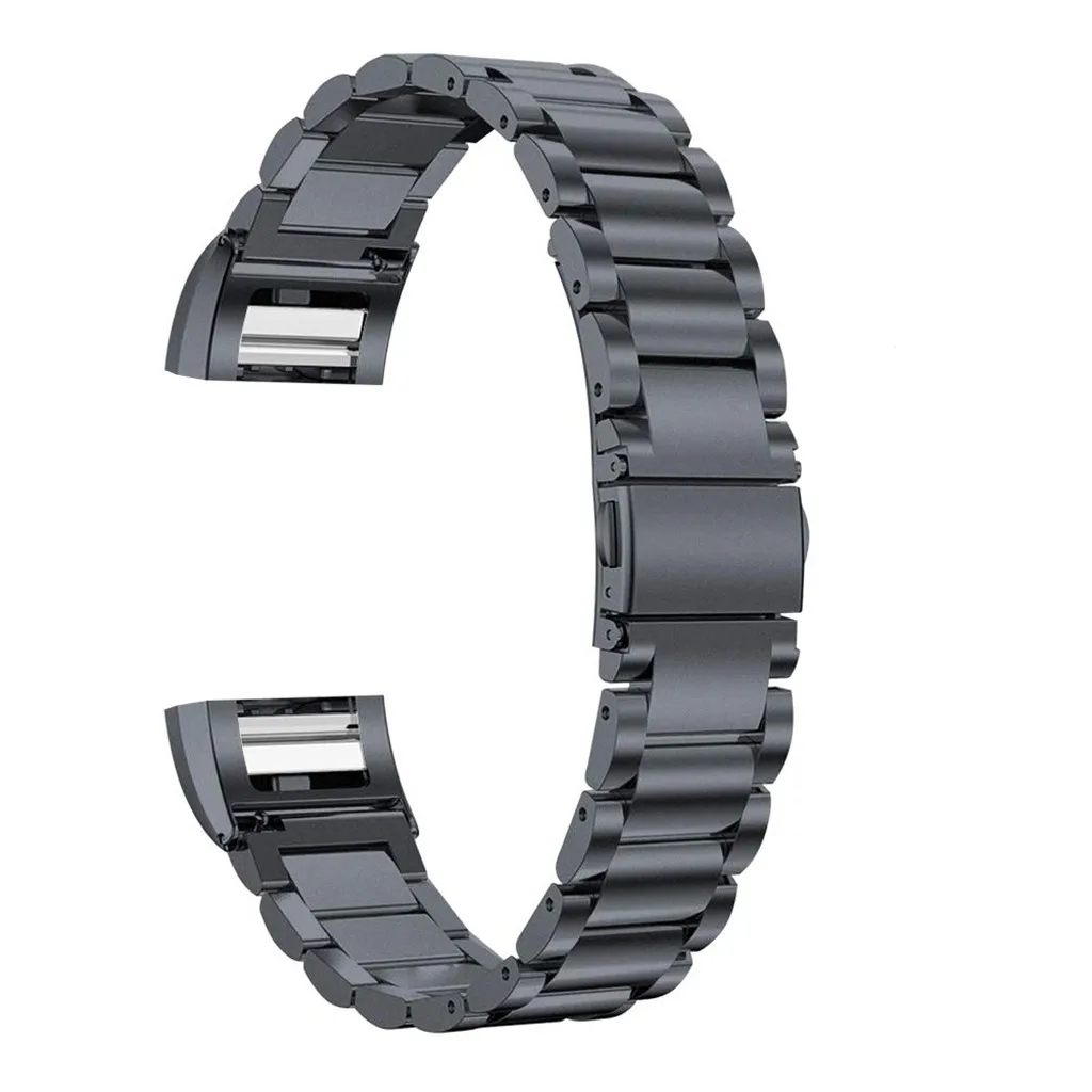 Ouhaobin сменный ремешок для наручных часов из нержавеющей стали для Fitbit Charge 2 смарт-ремешок+ сепаратор 906#2
