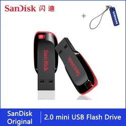 SanDisk USB 2,0 флеш-накопитель 128 Гб 64 ГБ 32 ГБ Флешка 16 ГБ 8 ГБ Bultra флеш-накопитель U дисковая Флешка с MicroUSB TypecC