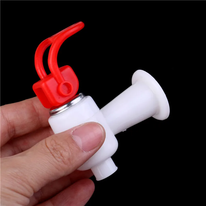 Push Type Plastic Water Dispenser Faucet Tap Replacement Home Essential Drinking Fountains Parts Bibcocks Accessories