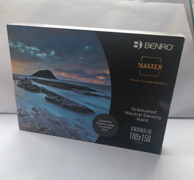Benro Master 100x150mm Square Filter Hard gnd4 gnd8 gnd16  Insert GND0.9 Ultra Double Nano Optical Glass Coating Filters 2