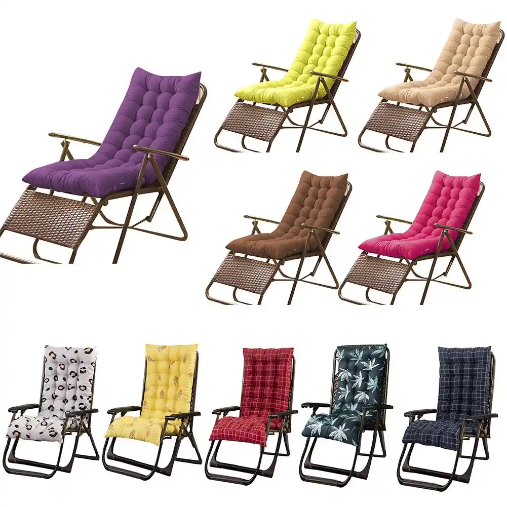 Coussins De Chaise A Bascule Coussin De Chaise Longue D Interieur Epais Grand Coussin De Canape De Chaise Souple Parfait Pour Interieur Exterieur Inclinable Textile A La Maison Aliexpress