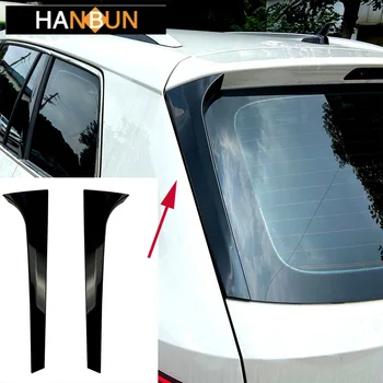 

Car Rear Window Side Wing Roof Spoiler Splitter Stickers for Skoda Kodiak Rear Window Side Spoiler Wing car styling 2pcs