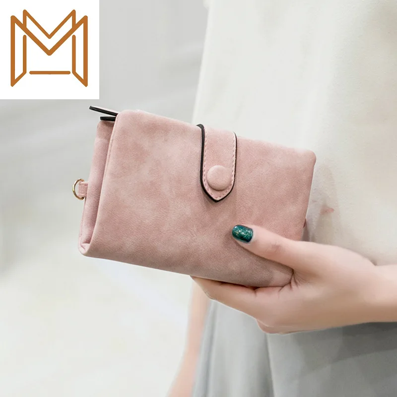

Printing Leather Wallet Woman Short Hasp Position Hand Package Small Package Wallet