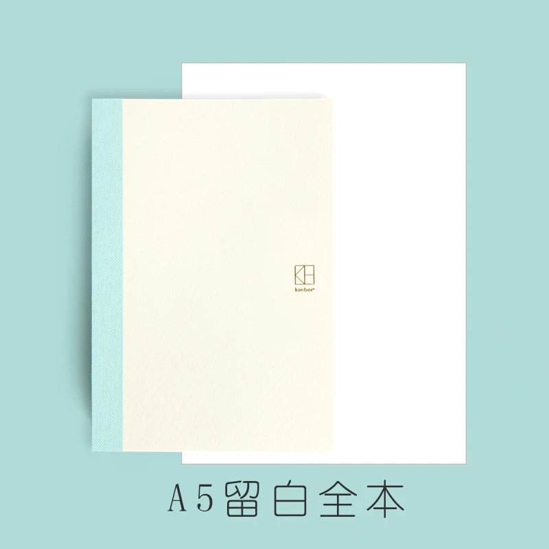 A5 перезаправленный бумажный книжный 144 листов костюм для стандартного A5 приталенный Чехол для журналов - Цвет: blank paper