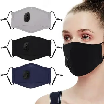 

3pcs/set Unisex Mouth Masks PM2.5 Dust Proof Breathable Half Face Masks Mouth Covers Clothing Accessories For Outdoor