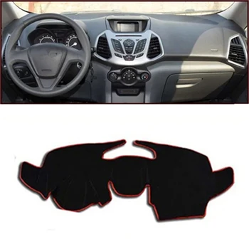 

SJ Car Inner Auto Dashboard Cover Dashmat Pad Carpet Sun Shade Dash Board Cover Fit For FORD Ecosport 2013 2014 2015 2016 2017
