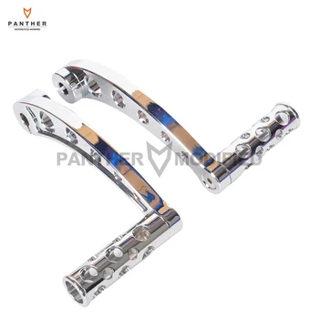 

Chrome Motorcycle Gear Shift Peg Levers Shifter Case for Harley Softail FL Classic FLST 1986-Up