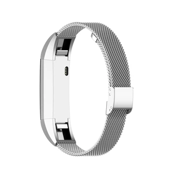 

Stainless Steel Watchband For Fitbit Alta For Fitbit Alta HR/Alta ACE Fitness Tracker Smart Watch band Strap Silver Bracelet