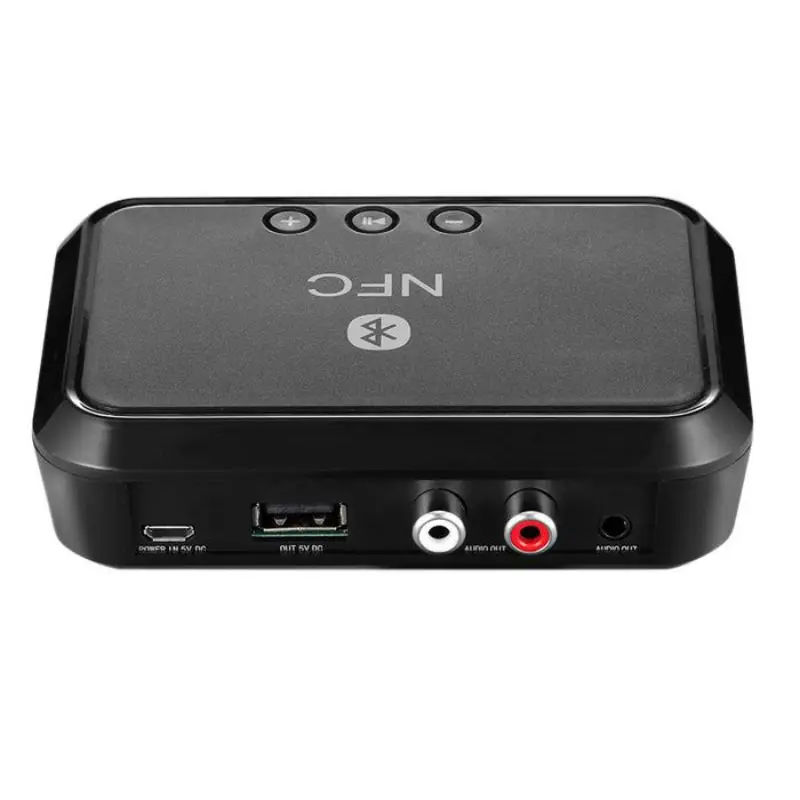 1PCS NFC Desktop Bluetooth Music Receiver 4.1 Bluetooth Adapter U Disk Reads Bluetooth Speakers