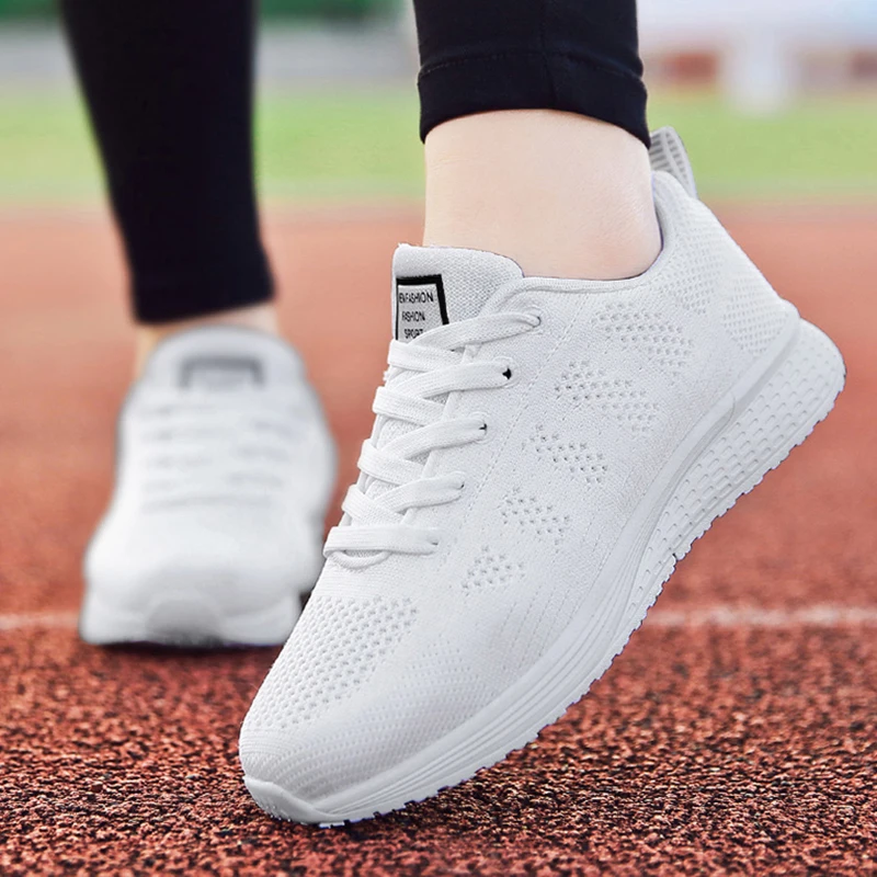 

Woman Casual Shoes Breathable 2019 Sneakers Women New Arrivals Fashion Mesh Sneakers Shoes Women