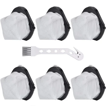 

6 Pcs Dust Cup Filter Suitable for Shark Cordless Handheld Vac SV780 SV75Z SV728N SV726N,Replacement Part for Shark Vac