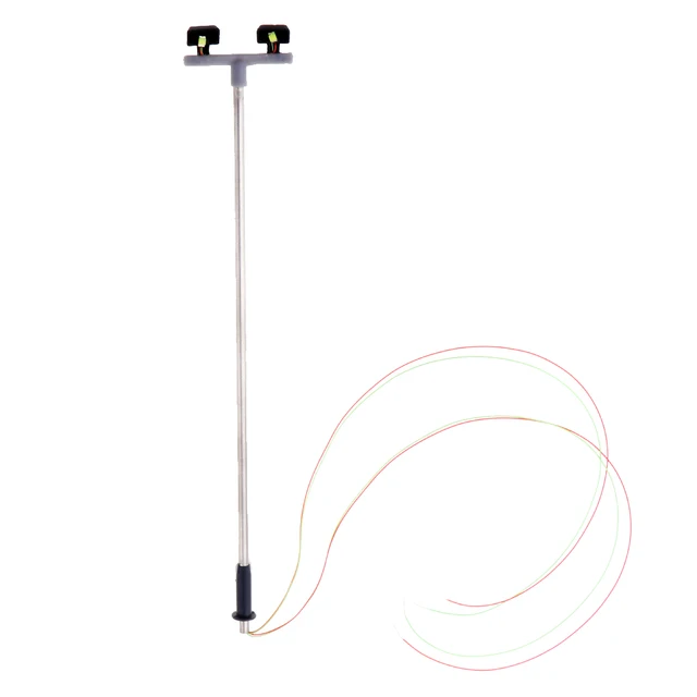 5 Pcs HO OO Scale Model Train Light Railway LED Lamp Post Street Lights Building Scenery Layout Model Accessories & Scenery 3