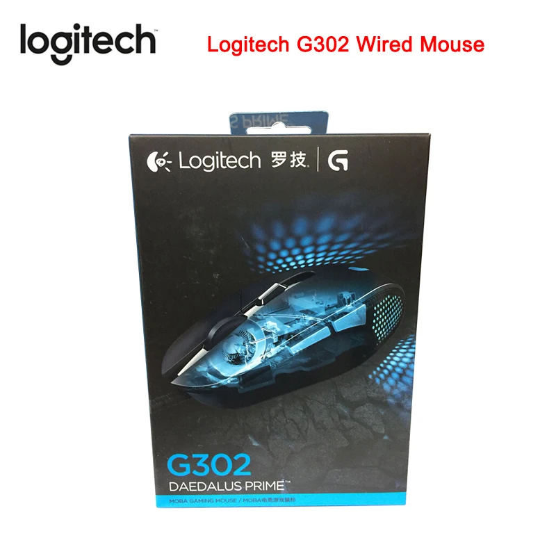 Мышь Logitech G302 Проводная игровая 4000DPI USB | Компьютеры и офис