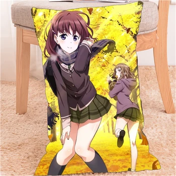 

Anime Dakimakura Pillow Case Natsume Mio Izumi Eita pillowcases Cover 60x40cm Home Decoration Pillowcases Printed