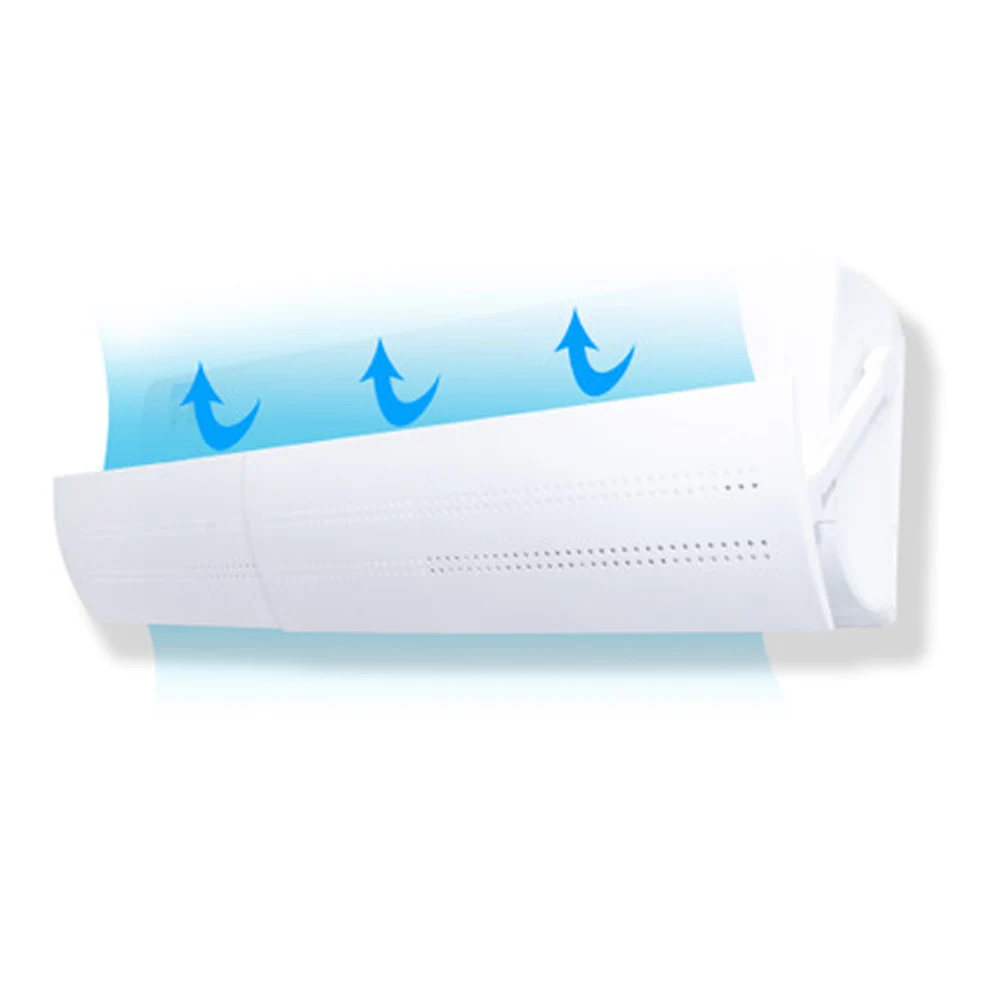 Durable Air Damper Plastic Summer Extensible Restaurant Air Conditioning Windshield Windguard Gas Deflectors Office Bedroom