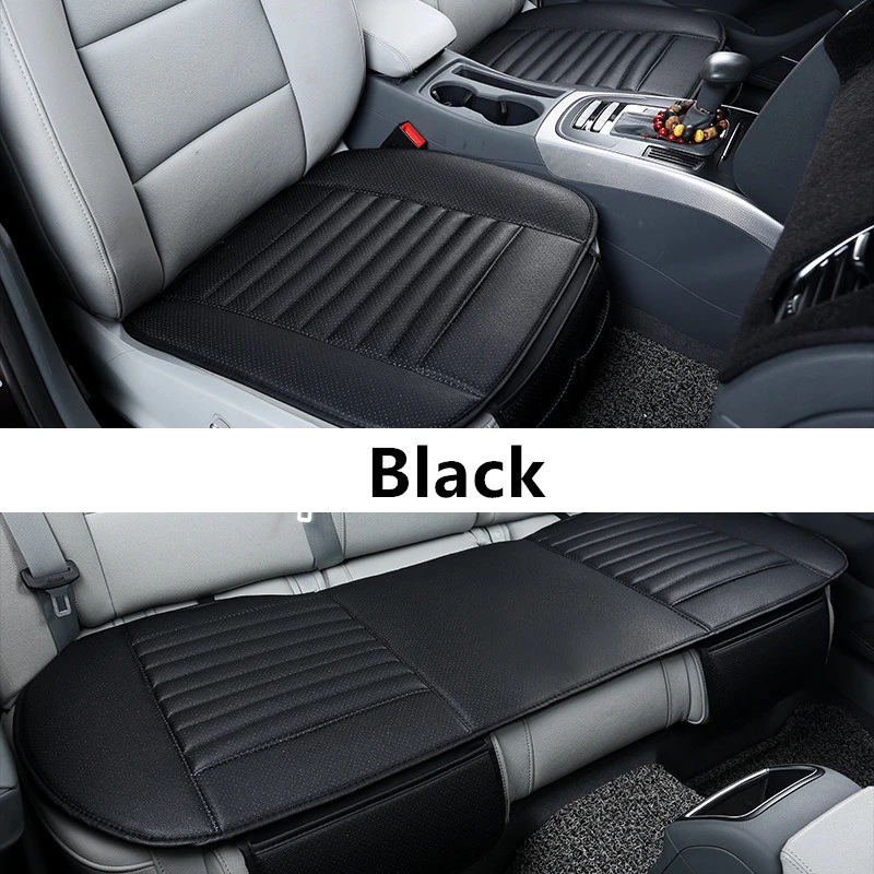 

Universal Car Seat Cover Breathable PU Leather Pad Mat For Auto Chair Cushion Car Front Rear Seat Cover Cushion Anti Slip Mat