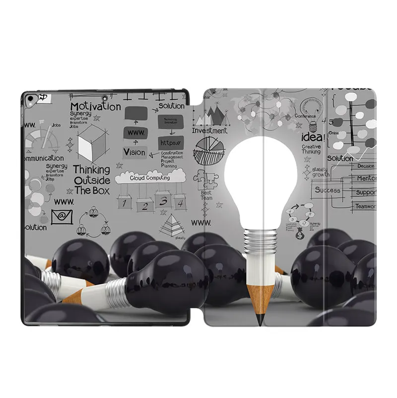 IP04 MTT Smart Cover Чехол для iPad Pro 12,9 дюйма версия Авто Режим сна/пробуждения ультра-тонкий из искусственной кожи флип-чехол для планшета Funda - Цвет: IP04