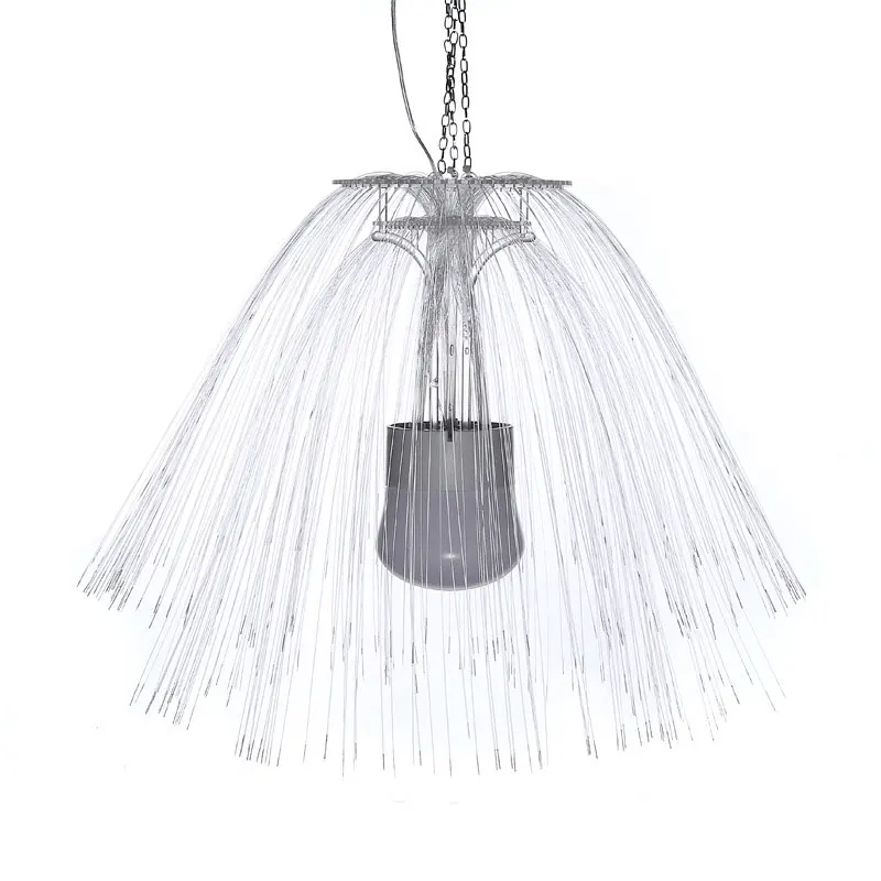 Светодиодный Медуза Фея подвесной светильник лампа для подсветки праздничные светодиодные лампы Оптическое волокно гирлянда