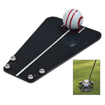 

Lawn Garden Alignment Tool Swing Trainer Straight Golf Putting Mat Beginner Indoor Outdoor Practice Accessories With Steel Balls