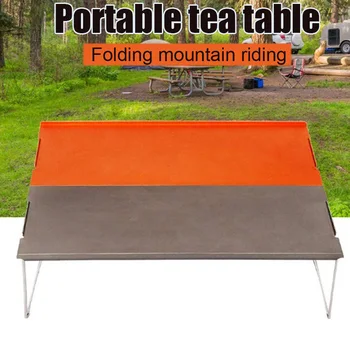 

Ultralight Mini Picnic Tables Portable Folding Desk Outdoor Camping Barbecue Tables FOU99