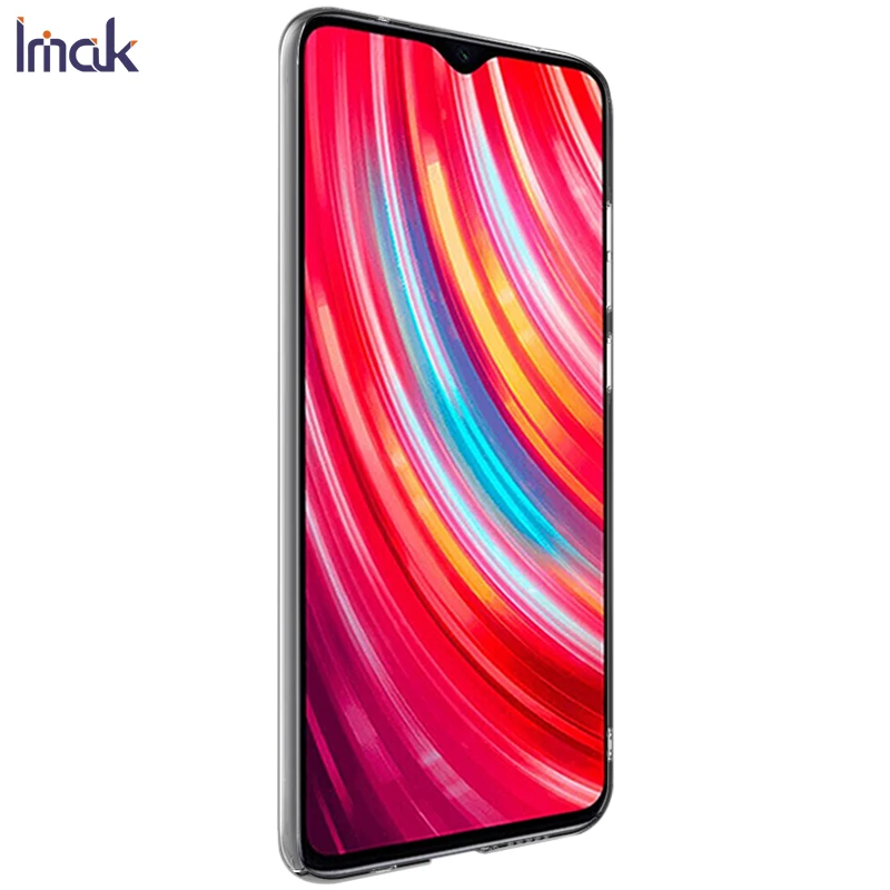 Для Xiaomi Redmi Note 8 Pro Чехол IMAK Прозрачный износостойкий ПК Жесткий Чехол для Xiaomi Redmi Note 8 pro Crystal Cover 6,53''